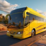 bus simulator coach driving 3d android application logo